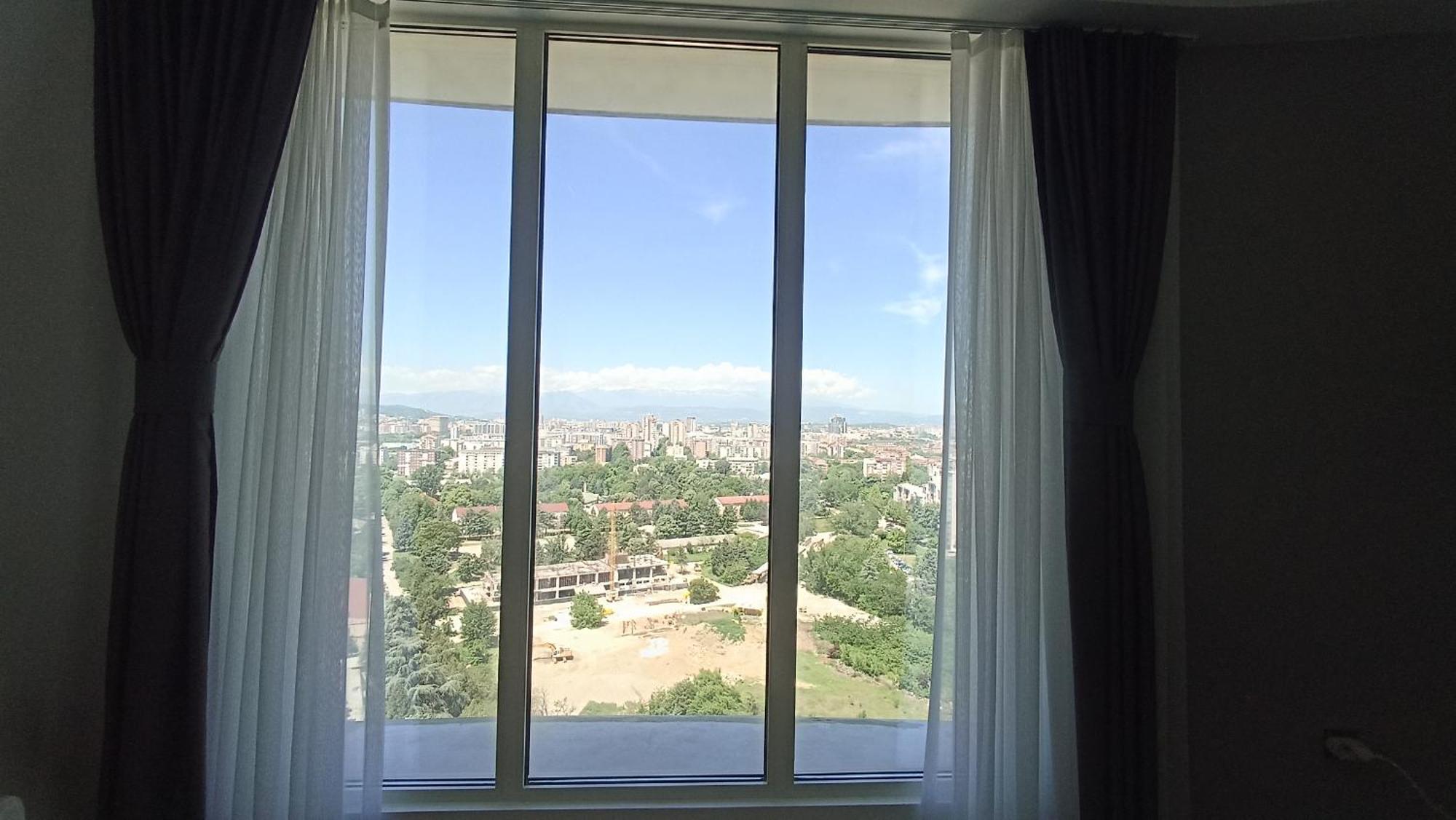 19Th & 18Th Floor Secure Apartments With Pool & Fitness & Parking Included In Price Skopje Exteriör bild